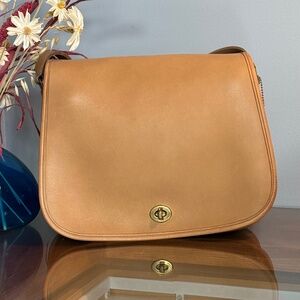 Vintage Coach Ranch Bag Style 9852 in Sandstone